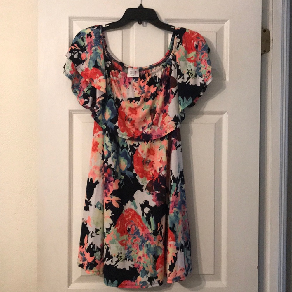 Saved by the Dress, off the shoulder XL dress